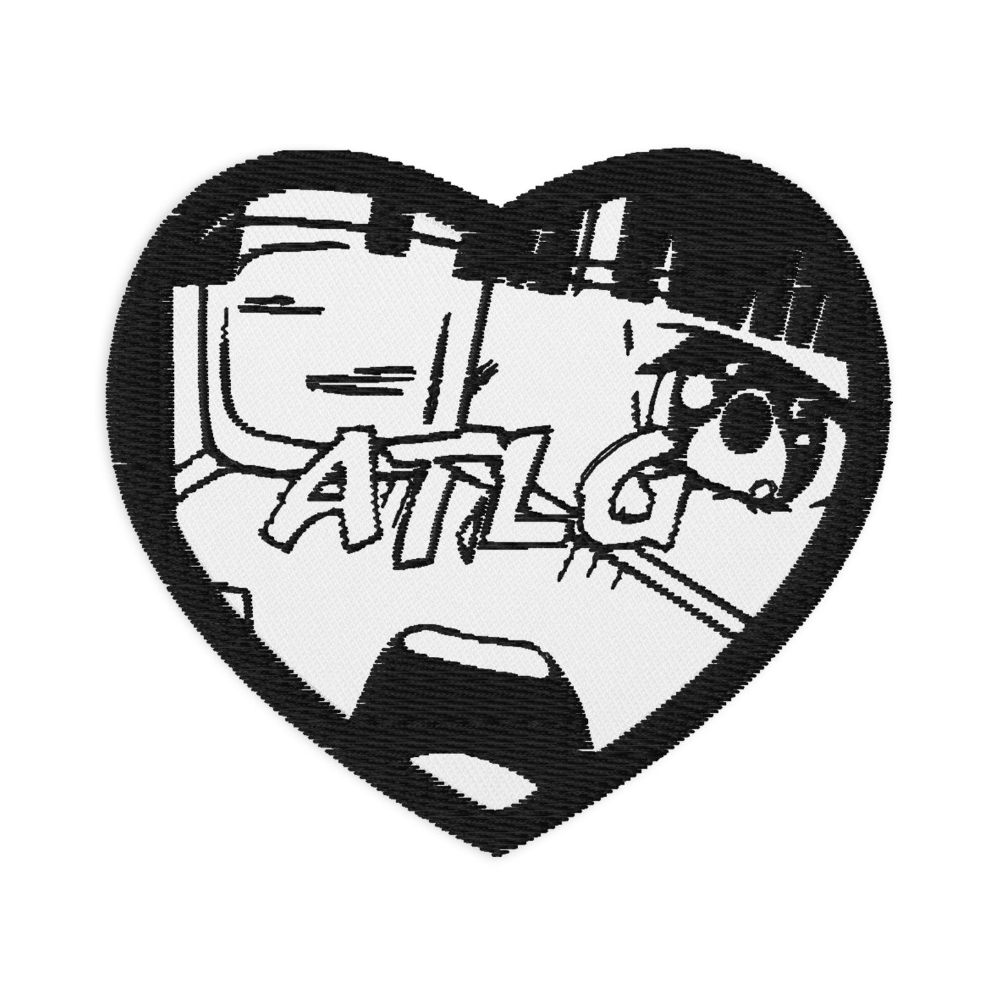 Kaiju Love Embroiedered Patch