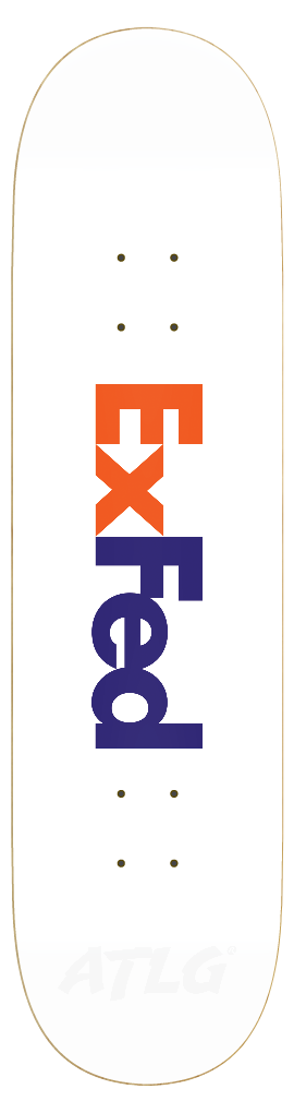 ExFed skate deck