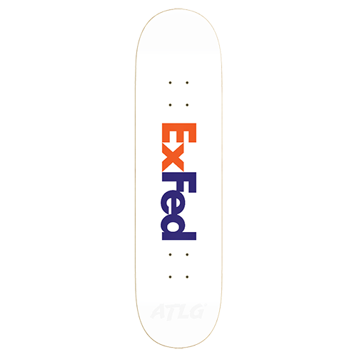 ExFed skate deck