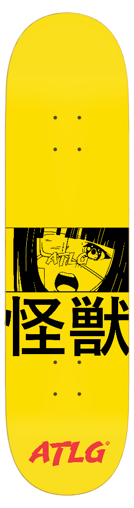 Kaiju 1 skate deck