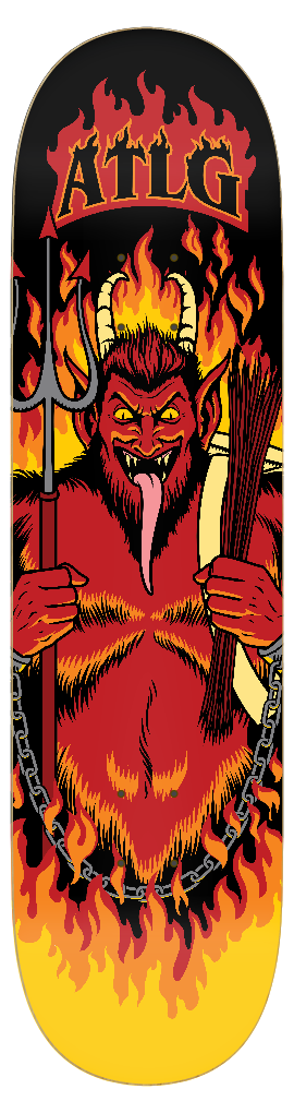 ATLG Krampus Skate Deck