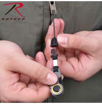 Zipper Pull Folding Griptape Knife - By Rothco